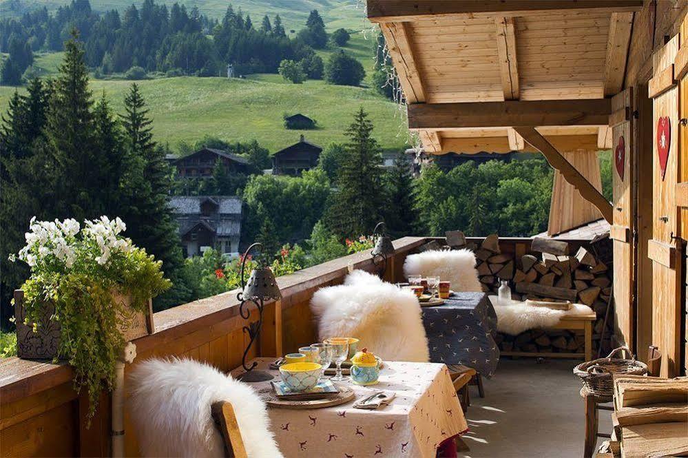 Chalet-Hotel Les Cimes Le Grand-Bornand Exterior foto
